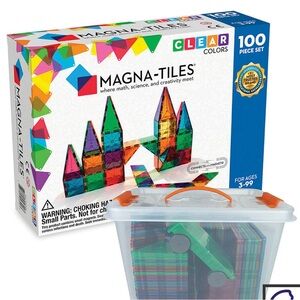 Magnetic Tiles for kind de 3+educational toys magnet building blocks 100pcs